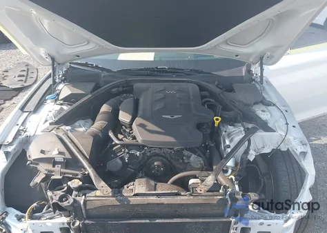 2018 Genesis G80 3.8 из США, поврежденный, VIN KMHGN4JE5JU234464